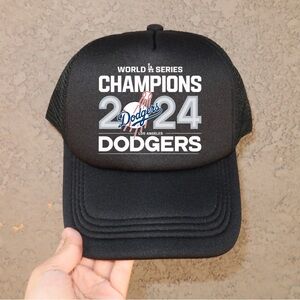 Dodgers World Series 2024 Champs Trucker Hat